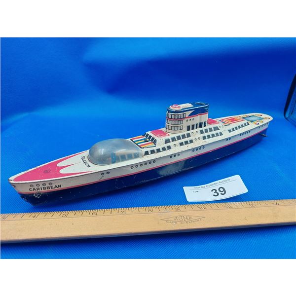 BEAUTIFUL ANTIQUE OCEAN LINER
