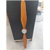 Image 2 : WOODEN PROPELLER CLOCK