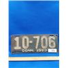 Image 1 : 1923 CONN. PLATEE