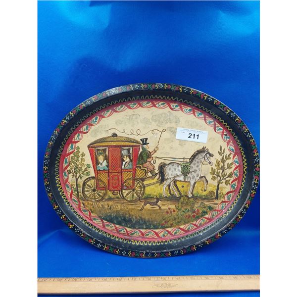 VINTAGE METAL TRAY