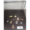 Image 1 : VINTAGE MILITARY MEDALS AND PINS