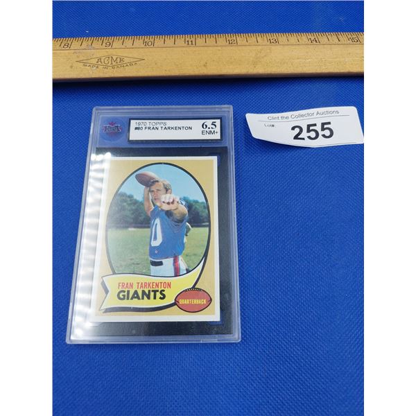 GRADED FOOTBALL CARD