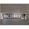 Image 1 : DOUBLE SIDED STREET SIGN