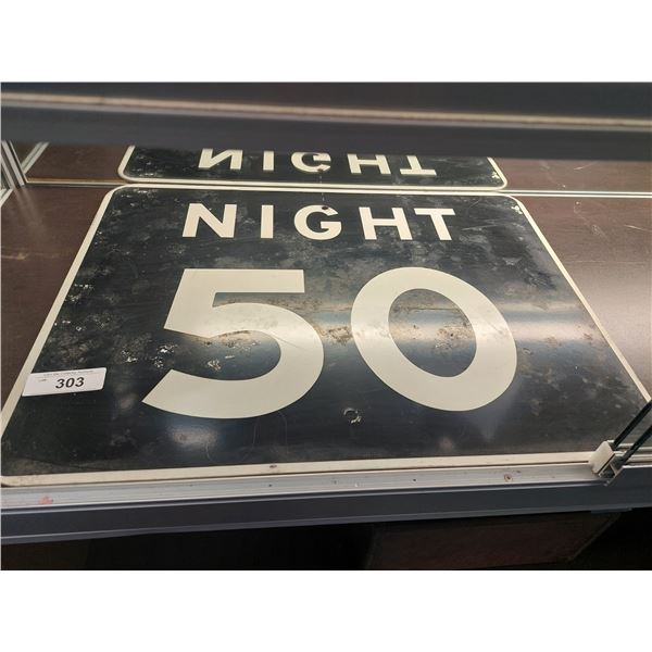 VINTAGE HIGHWAY SIG N