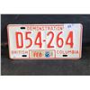 Image 1 : 1986 BC DEMONSTRATION LICENSE PLATE
