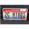 Image 1 : 2012 IDAHO LICENSE PLATE