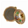 Image 4 : Benjarong Heavy Gilded Bowl Lid  Rama V (ANT-408) (ANT-408)