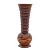 Image 1 : Hand Crafted Mango Wood Vase (DEC-226) (DEC-226)