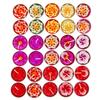 Image 1 : Set of 30 Tropical Scented Tea Light Candles  (DEC-321) (DEC-321)