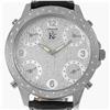 Image 1 : New Techno Com Diamond Bezel Mens Watch Retails $3,595 (WAT-119) (WAT-119)