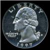 Image 1 : 1997S Washington 25c Proof Quarter Coin Graded ICG PR70 DCAM (COI-5407) (COI-5407)