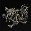 Image 1 : Hand Formed Glass Gilded Dragon (DEC-268) (DEC-268)