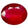 Image 1 : 6.0ct Oval Cut Blood Red Madagascar Ruby (GEM-17895)
