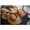 Image 3 : COLLECTION OF WOVEN HATS (7 PCS) (DOES NOT INCLUDE STAND)