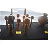 Image 2 : COLLECTION OF KOKESHI DOLLS (11 PCS)