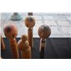 Image 3 : COLLECTION OF KOKESHI DOLLS (11 PCS)