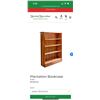 Image 8 : MARTIN & MACARTHUR KOA PLANTATION BOOKCASE (SERIAL #12343) (36" X 10 1/2" X 48 1/4")