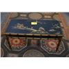 Image 2 : CHINOISERIE BAMBOO LACQUER COFFEE TABLE (38" X 18" X 18")