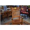 Image 2 : MARTIN & MACARTHUR KOA MONARCH ROCKING CHAIR (SERIAL #11988)