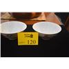 Image 1 : CHINESE PORCELAIN BOWLS, 18 LOHENS (PERIOD: CHING-CHIEN-LUNG 1736-1795) (2 PCS)
