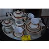 Image 1 : PORCELAIN NIPPON TEA SET, SANGO CHINA  "MADE IN OCCUPIED JAPAN" (21 PCS)
