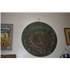 Image 2 : ROUND COPPER WALL TRAY (30")