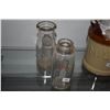 Image 4 : COLLECTION OF GLASS MILK BOTTLES & CERAMIC MILK POT (4 PCS)