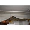 Image 4 : 14' JAPANESE ANTIQUE LINEN "FISH" KITE