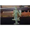 Image 2 : CHINESE SERPENTINE JADE BEAUTY ON STAND (9 3/4")