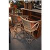 Image 2 : MID-CENTURY BAMBOO TIKI BAR W/2 STOOLS