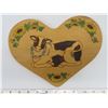 Image 4 : A decorative wooden duck thermometer + Wooden decor