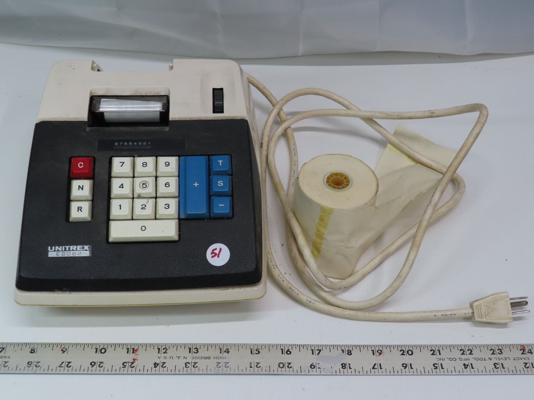 Antique Unitrex E2082 Electric Calculator - Schmalz Auctions