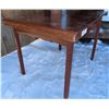 Image 2 : Wooden Table w/ leaf (leaf needs repair) (43.25"L x 30"W x 30.25"H)