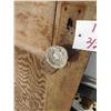 Image 2 : Rustic Antique Door With Knob 30 X 76 1/2