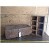Image 1 : Antique Wood Tool Box And Wood Organizer