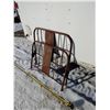 Image 5 : Antique Metal Bed Headboard and Footboard