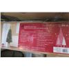 Image 2 : 2 pre-lit Christmas trees (4ft and 6.5ft), wrapping paper, gift bags and fir decoration