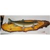 Image 1 : Trout fish mounted taxidermy - 3ft 8" long x 11"H