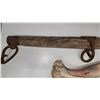 Image 3 : Wooden vintage horse pull stabilizer & animal bone - could be used to paint on