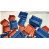 Image 4 : Huge bundle of plastic organizer tool containers, various sizes