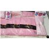 Image 2 : Huge lot of pink table skirts & large pink pom poms - new in plastic