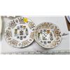 Image 3 : Queen Elizabeth collectible plates & Canadian coat of arms, tea cup set