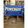 Image 1 : 2 Powerade NHL Sposorship Banners and STP Bucket and Beer Glasses