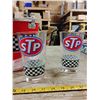 Image 6 : 2 Powerade NHL Sposorship Banners and STP Bucket and Beer Glasses