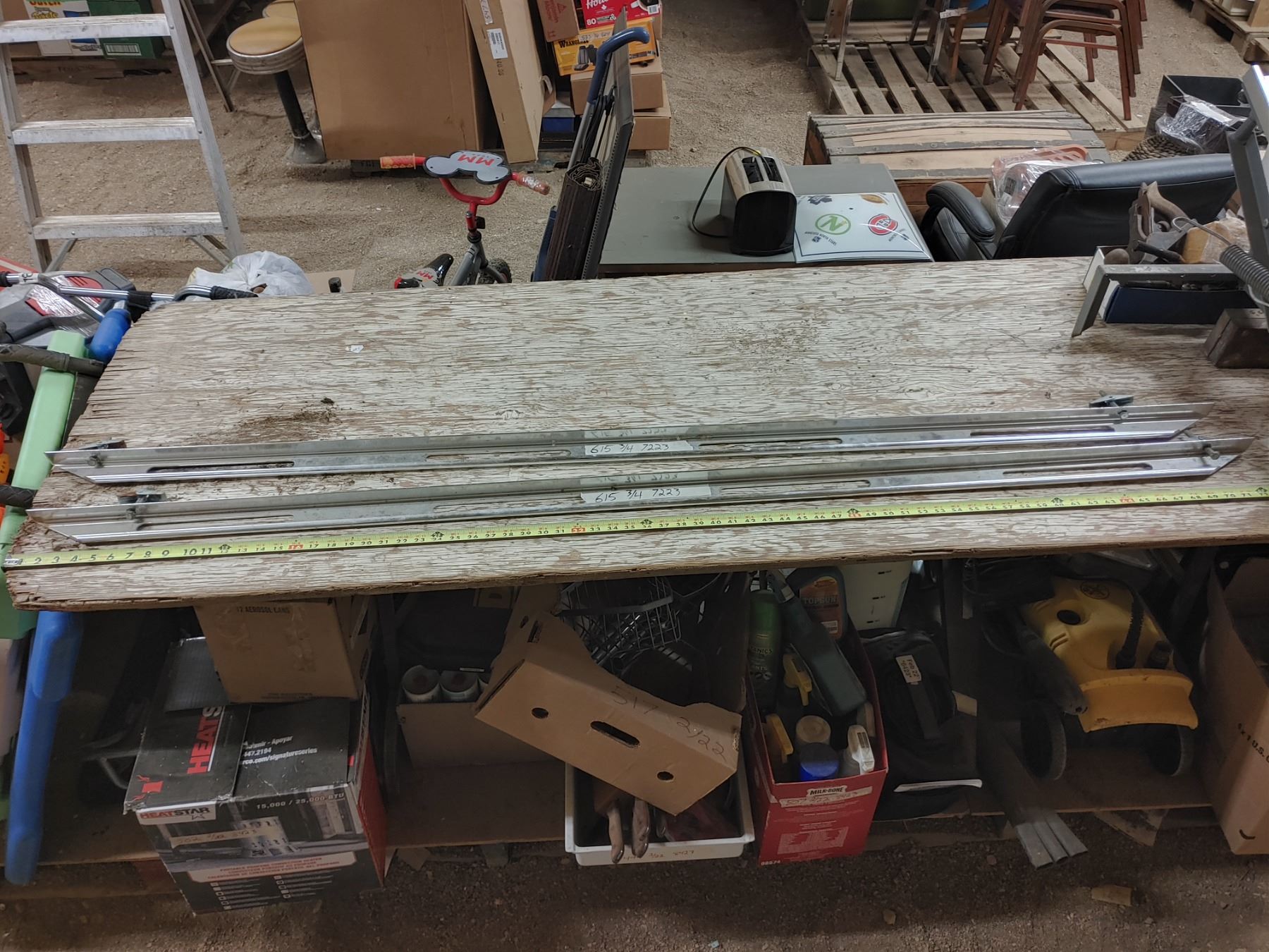 Chrome Box Rails 2 Chrome Truck Box Rails - Schmalz Auctions