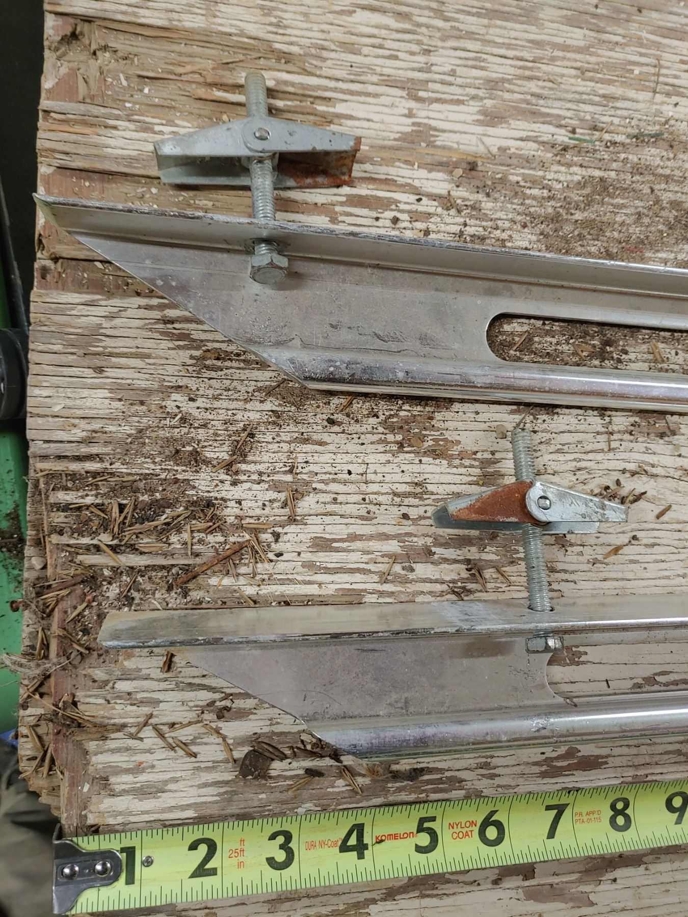 Chrome Box Rails 2 Chrome Truck Box Rails - Schmalz Auctions