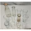 Image 2 : Large Bundle of Glassware - Drinking Glasses & Milk Jars