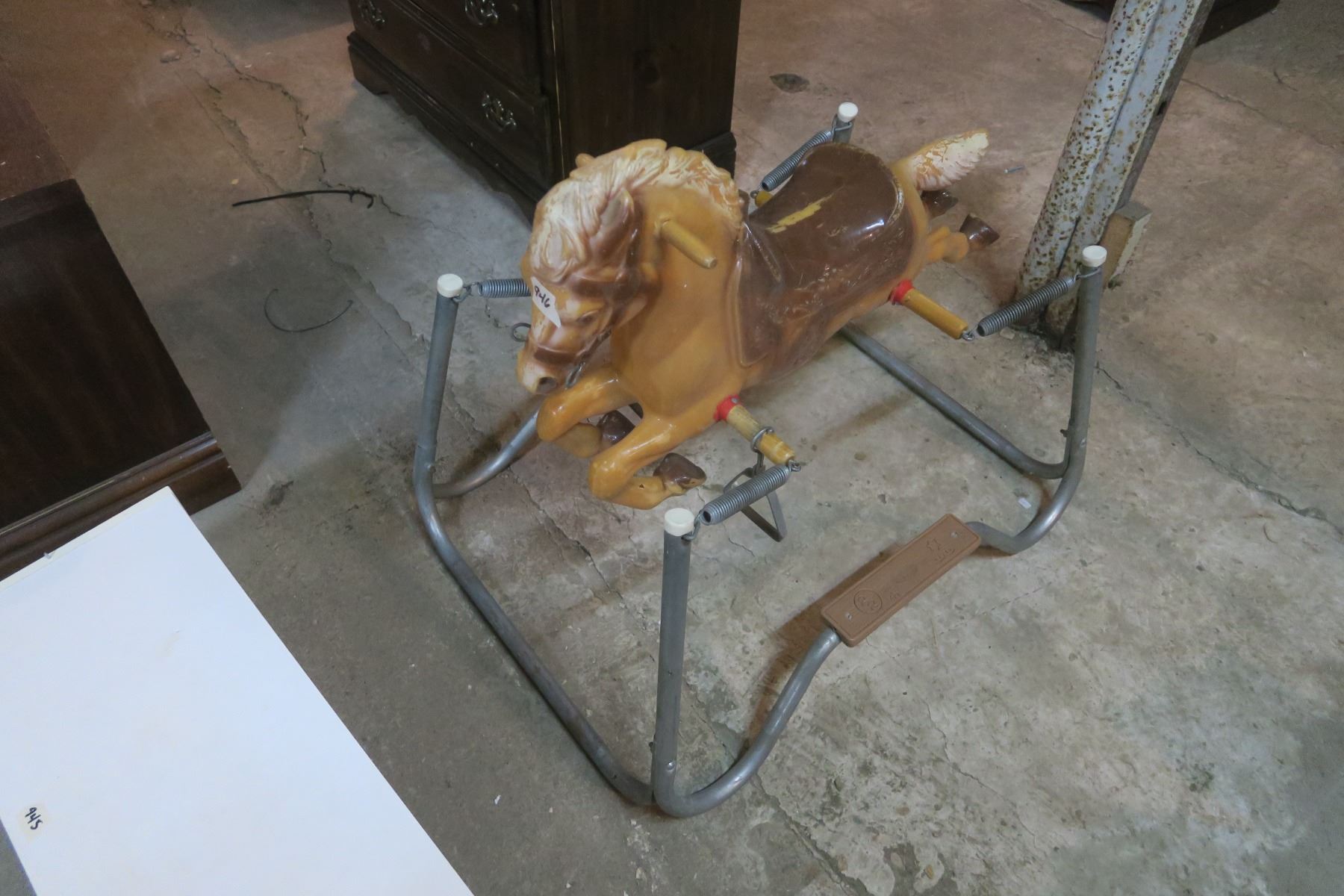 Vintage Reliable Rocking Horse - Schmalz Auctions