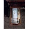 Image 4 : Vintage sewing machine stand including contents