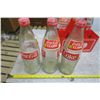 Image 4 : 6 Vintage 1L Coca-Cola Bottles in Plastic Coca-Cola Carry Case